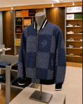 Louis Vuitton Damier Quilted Cotton Bomber Jacket.