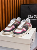 Dolce & Gabbana Calfskin Strobel Portofino Light Sneakers