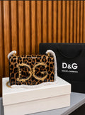 Dolce & Gabbana DG Girls Leopard Print Shoulder Bag
