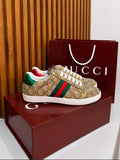Gucci Men's New Ace GG Supreme Web Sneakers