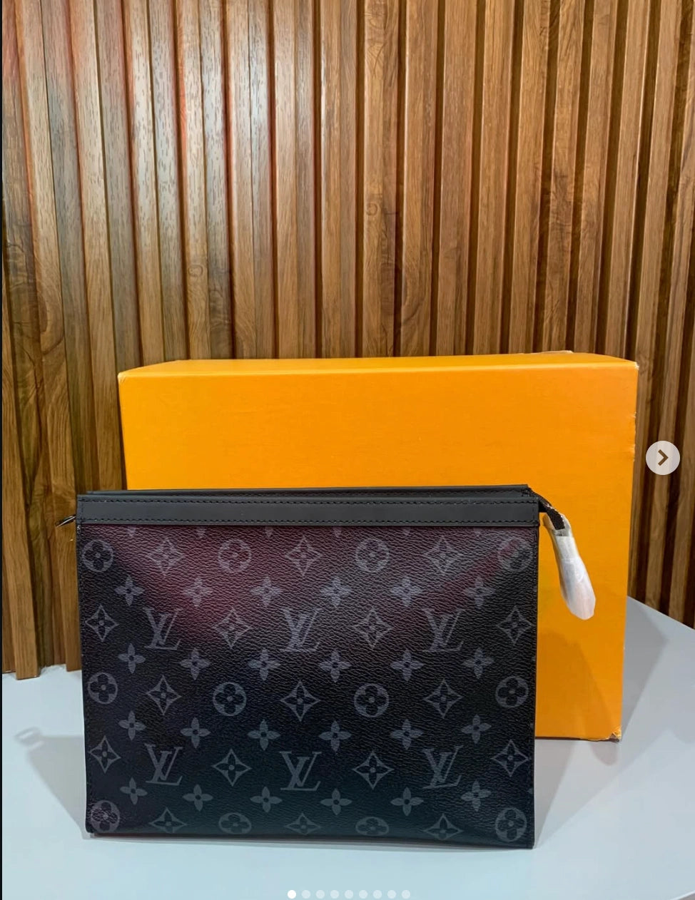 Louis Vuitton Pochette Voyage MM in Monogram Sunset Canvas