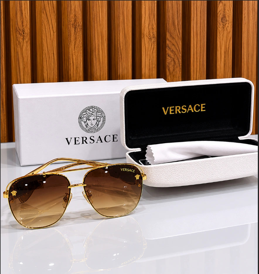 Versace VE2215 Medusa Enigma Pilot Sunglasses