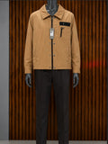 Dior Technical Fabric Coach Jacket with Logo Patch