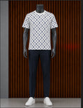 Louis Vuitton LV Escale Printed T-Shirt.