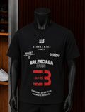 Balenciaga Multi-Graphic Punk Sketch T-Shirt