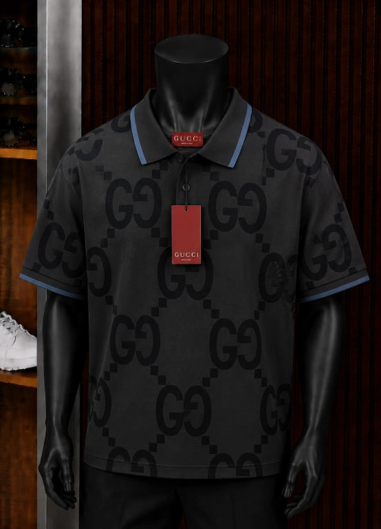 Gucci Jumbo GG Cotton Polo Shirt