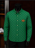 Gucci GG Supreme Canvas Button-Down Shirt