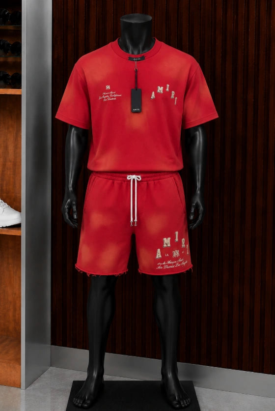 AMIRI Vintage Collegiate Shorts Set