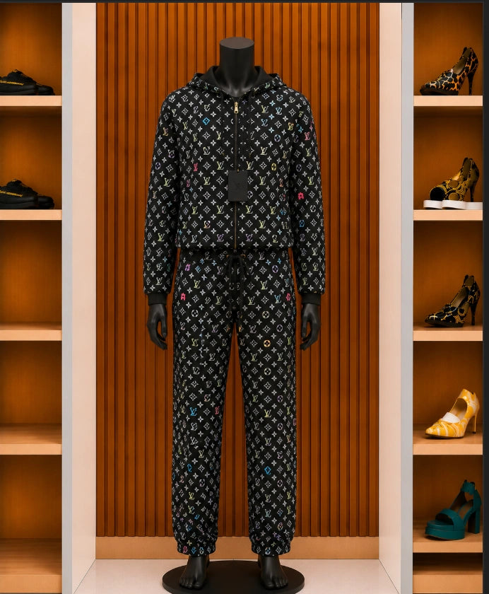 Louis Vuitton Multicolor Monogram Tracksuit
