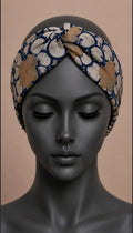 Gucci GG Monogram & Floral Knotted Headband