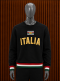 Dolce & Gabbana "Italia" Tricolor Crewneck Sweatshirt