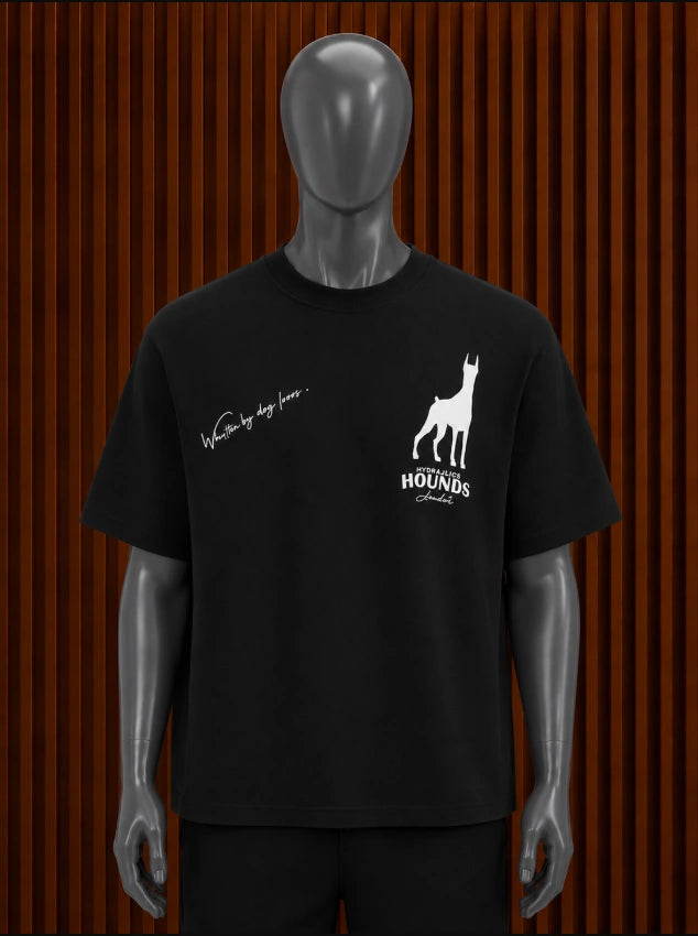 Hydraulics Logo Collar Crewneck T-Shirt