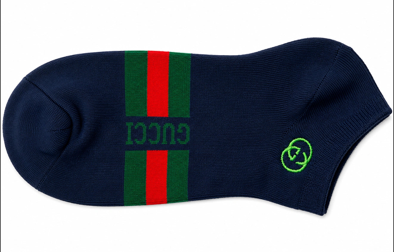 Gucci Round Interlocking G Cotton Socks.