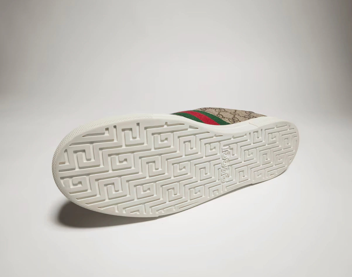 Gucci Men's New Ace GG Supreme Web Sneakers