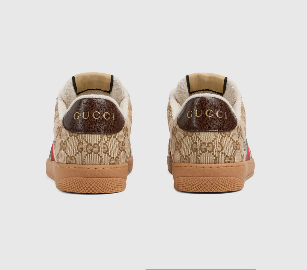 Gucci Men's Screener GG Canvas Low-Top Sneakers