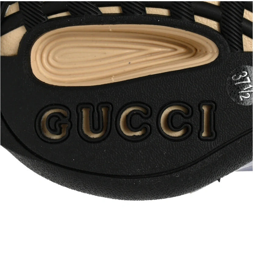 Gucci Run 'Beige Blue Monogram' Sneakers