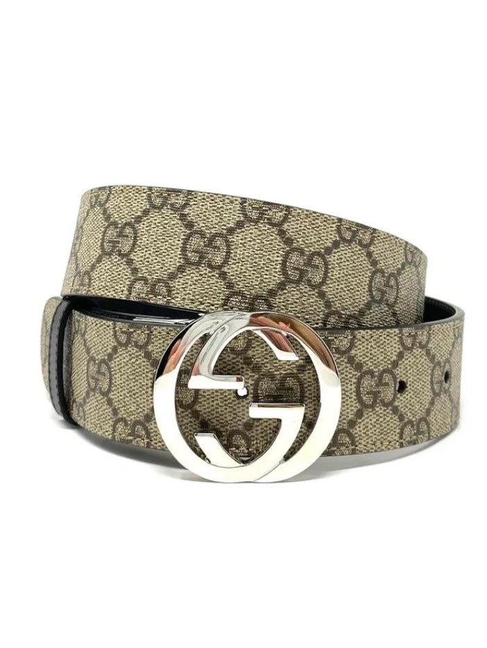 Gucci Interlocking G Reversible Supreme Belt