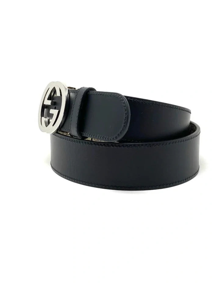 Gucci Interlocking G Reversible Supreme Belt