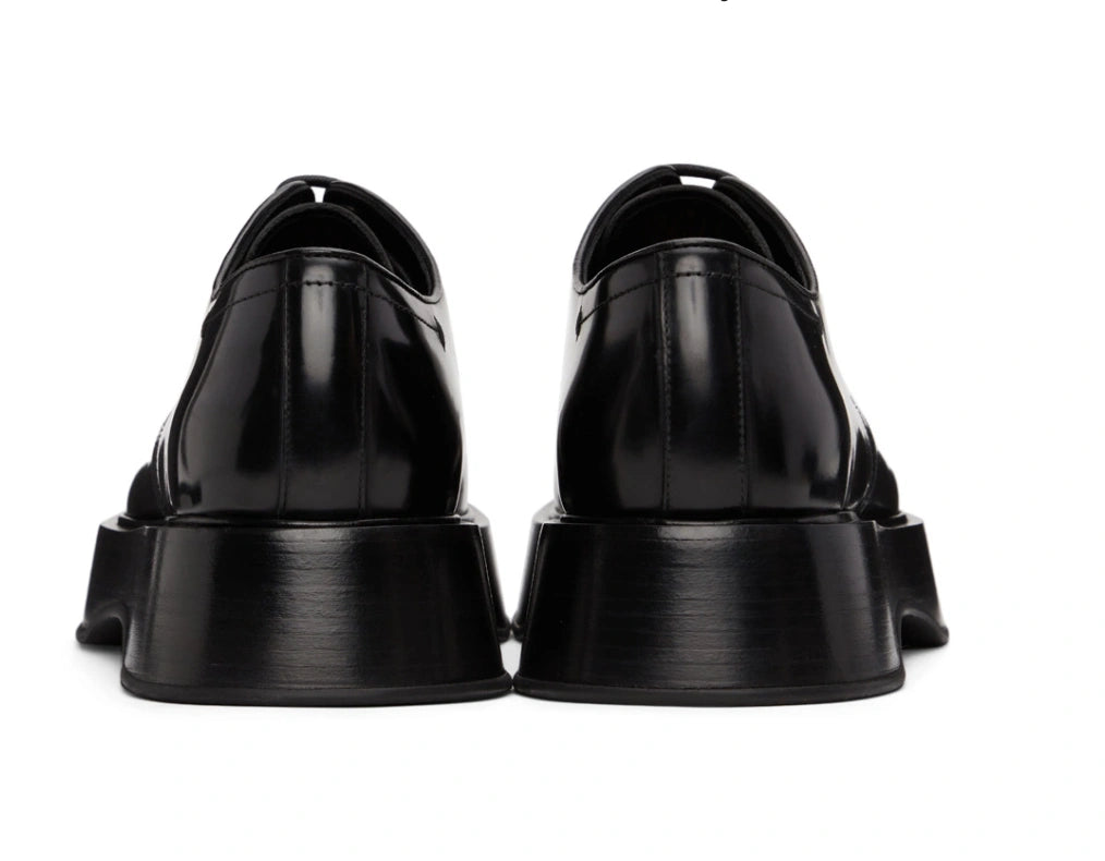 Dolce & Gabbana Michelangelo Patent Leather Derby Shoes