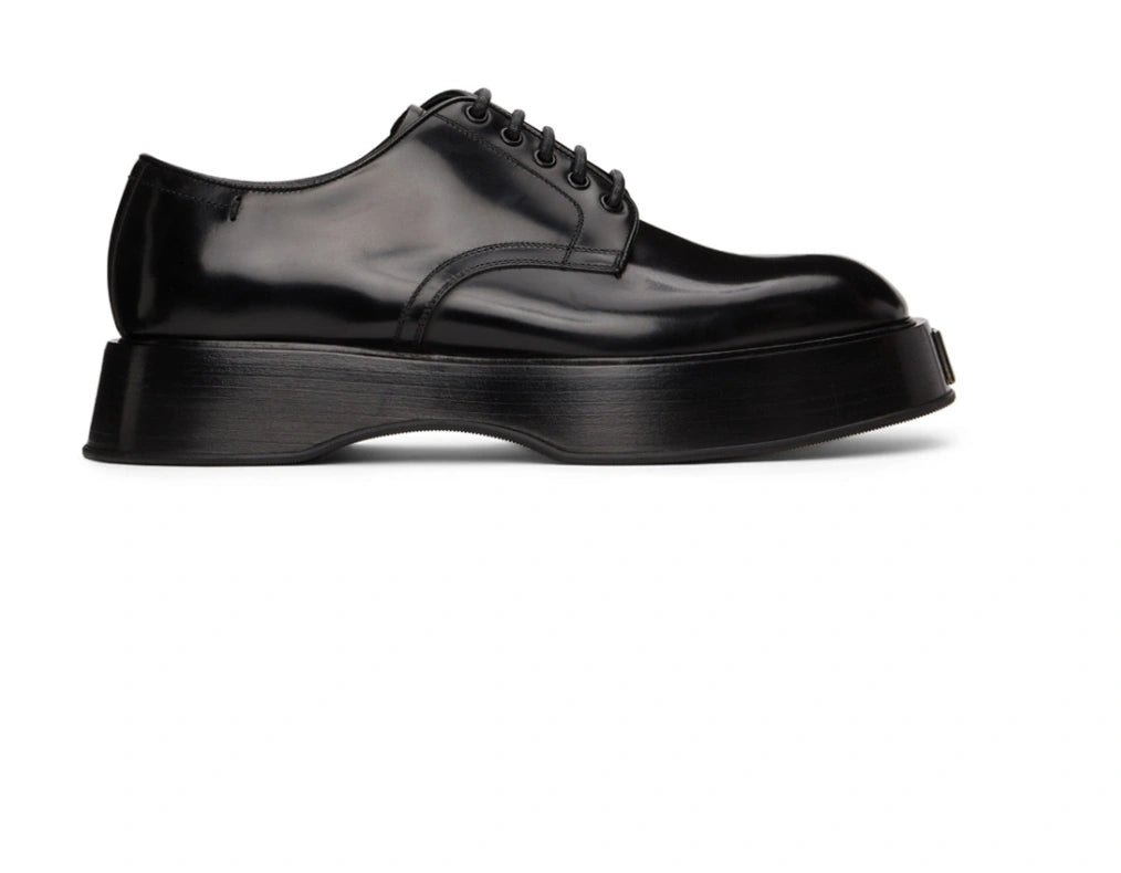 Dolce & Gabbana Michelangelo Patent Leather Derby Shoes