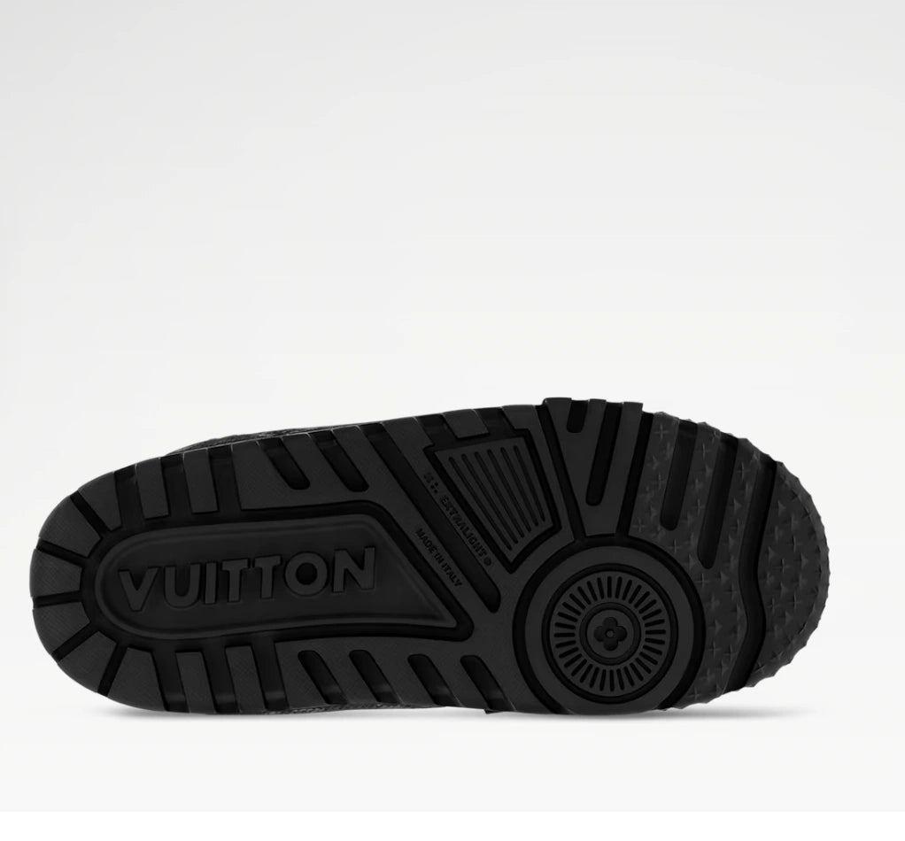 Louis Vuitton LV Trainer Maxi Sneakers in Black and White