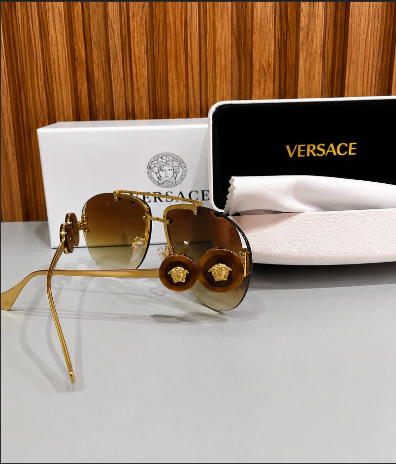 Versace VE2215 Medusa Enigma Pilot Sunglasses