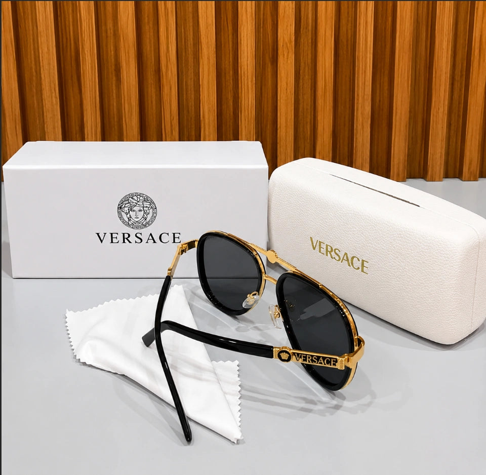 Versace VE2215 Medusa Enigma Pilot Sunglasses
