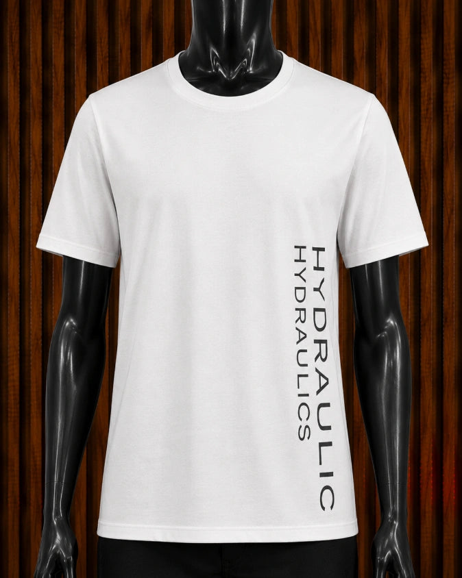 White Hydraulics Crewneck t-shirt
