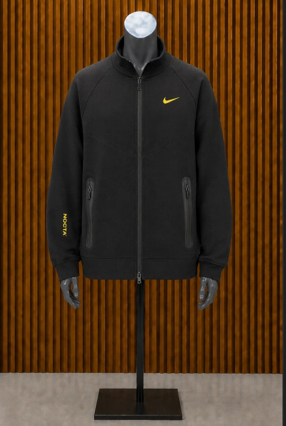 Nike x NOCTA Tech Fleece Tracksuit in black and yellow